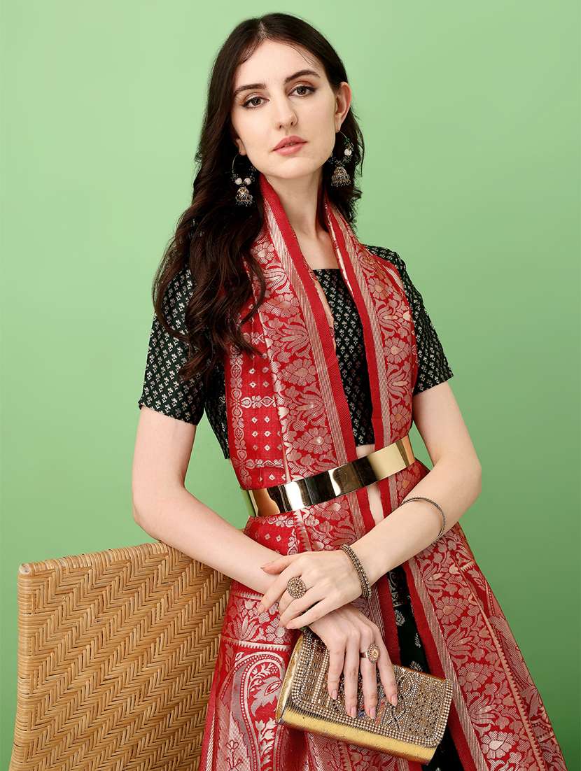 women self designed flared lehenga choli with duppata set - 22042123 - Standard Image - 5