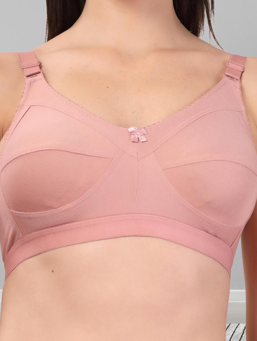 women pack of 3 solid bra and panty set - 22042375 - Standard Image - 5