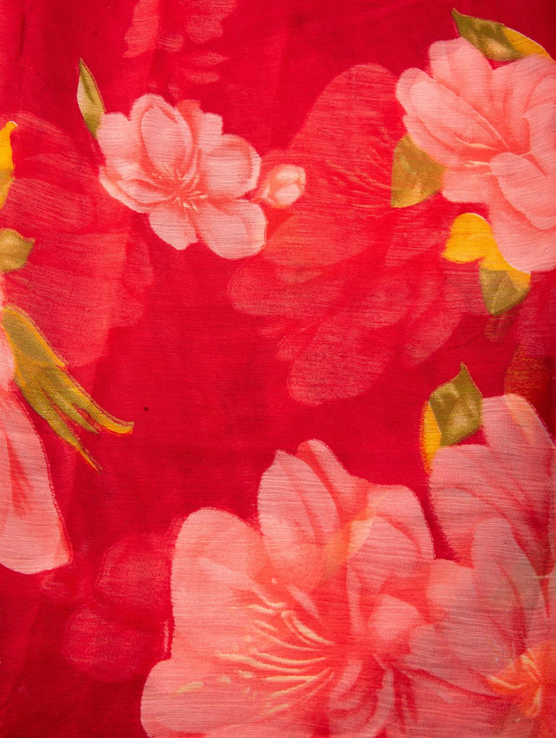 women floral printed saree - 22042424 - Standard Image - 5