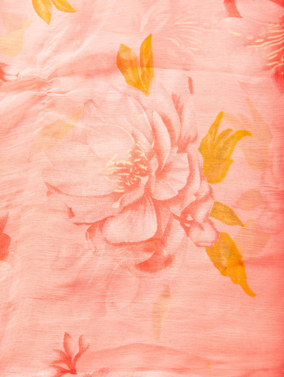 women floral printed saree - 22042441 - Standard Image - 5