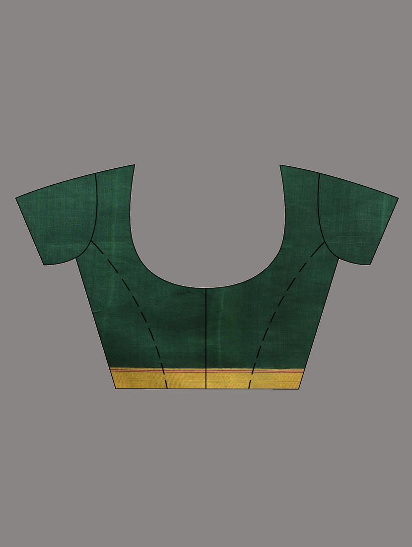 women self design handloom saree with blouse - 22042694 - Standard Image - 3