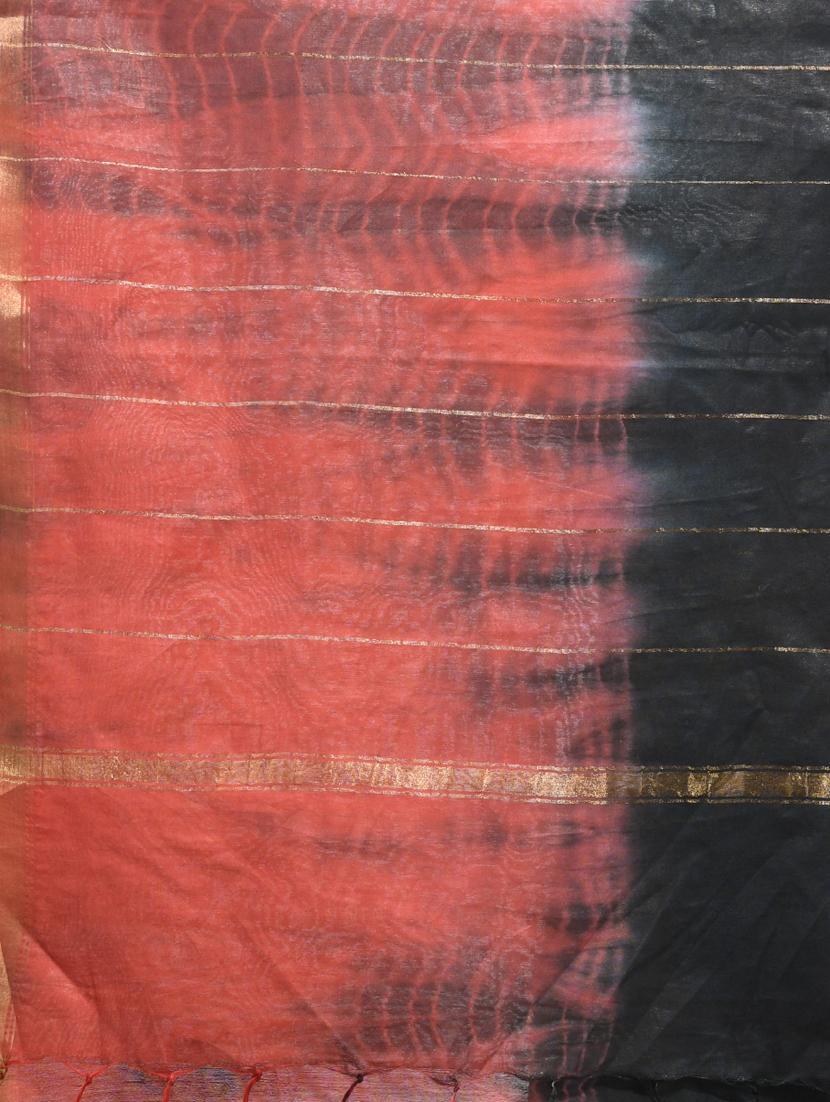 women shibori printed saree with blouse - 22042702 - Standard Image - 3