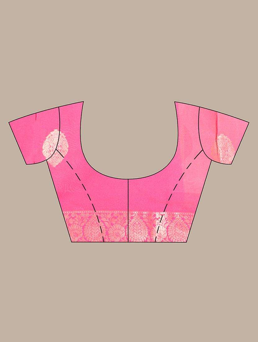 women self design bordered saree with blouse - 22042769 -  Standard Image - 3