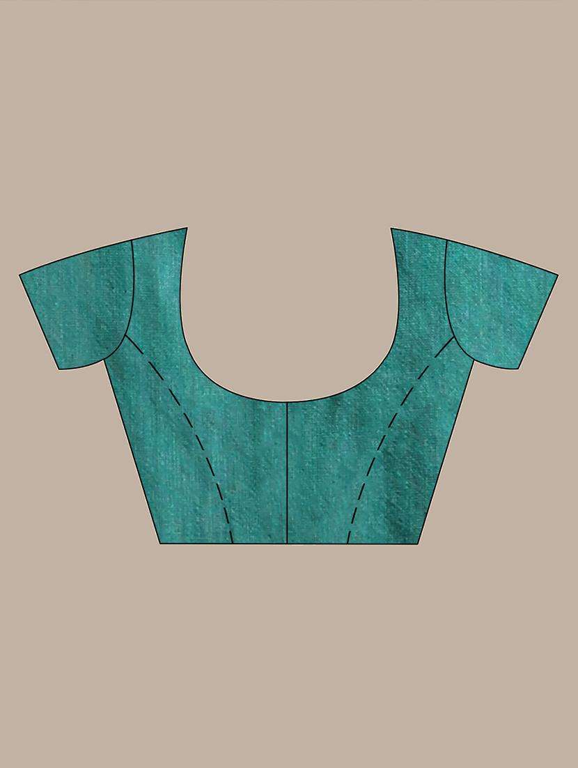 women solid with work embellished saree with blouse - 22042800 -  Standard Image - 3