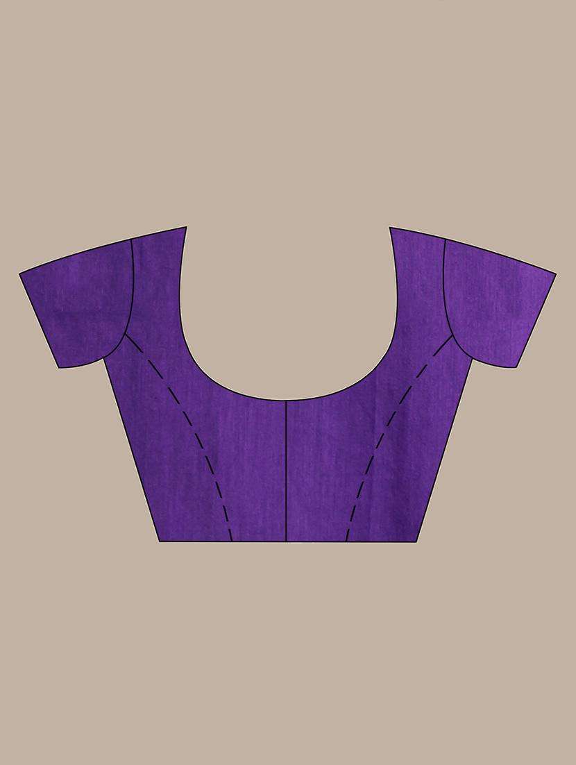 women solid with work embellished saree with blouse - 22042803 -  Standard Image - 3