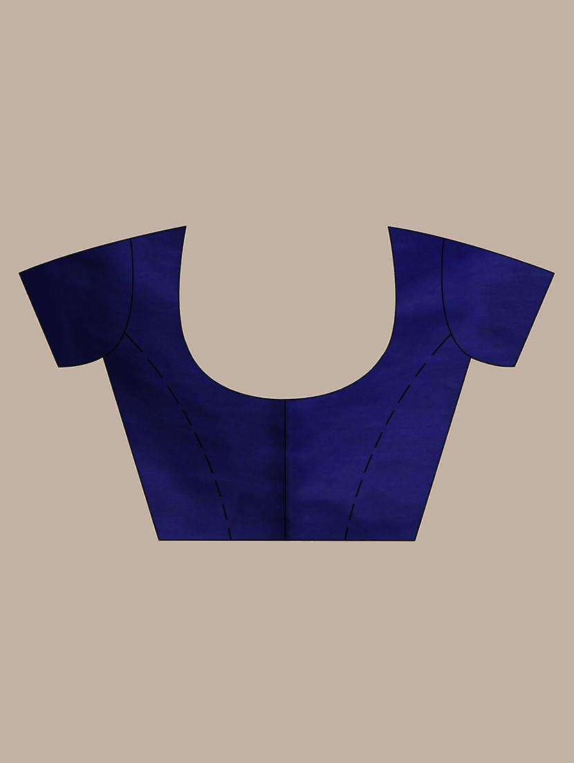 women solid with work embellished saree with blouse - 22042804 -  Standard Image - 3