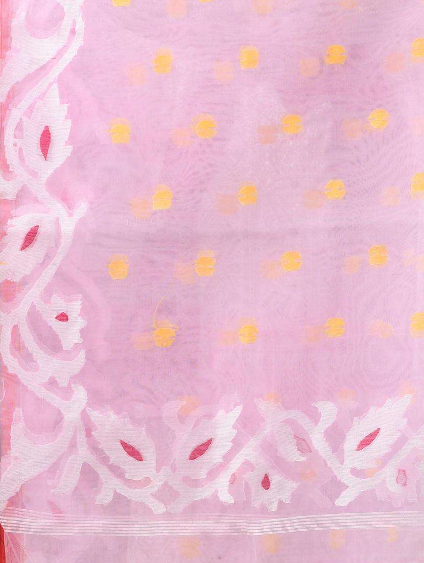 women self design handloom saree with blouse - 22042835 - Standard Image - 3