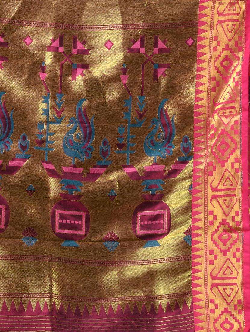 women self design paithani saree with blouse - 22042845 -  Standard Image - 3