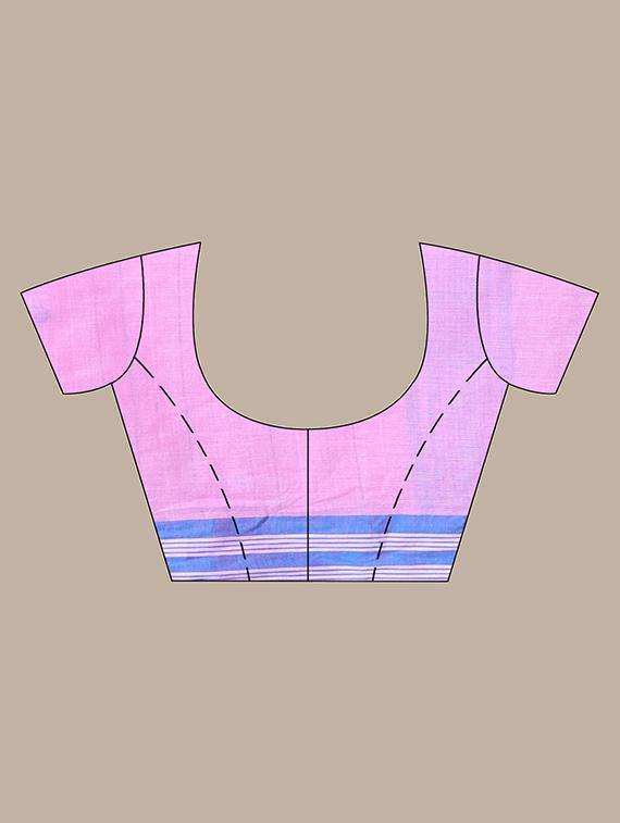 women self design handloom saree with blouse - 22042866 -  Standard Image - 3