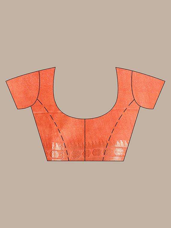 women printed bordered saree with blouse - 22042868 -  Standard Image - 3