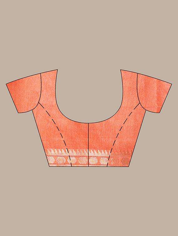 women printed bordered saree with blouse - 22042880 -  Standard Image - 3