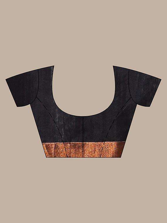 women self design handloom saree with blouse - 22042892 -  Standard Image - 3