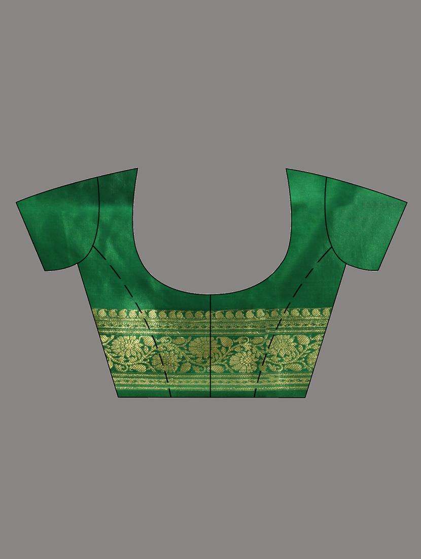 women self design banarasi saree with blouse - 22042942 -  Standard Image - 3