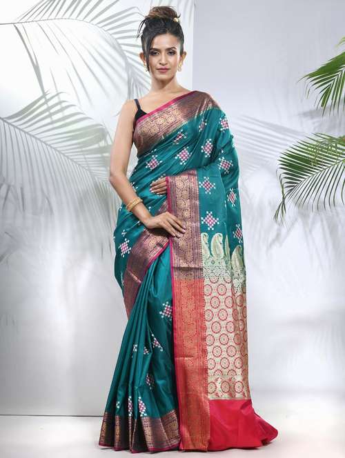 women self design banarasi saree with blouse - 22042948 -  Standard Image - 0