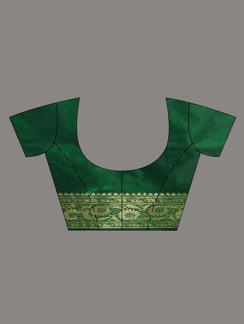 women self design banarasi saree with blouse - 22042950 -  Standard Image - 3