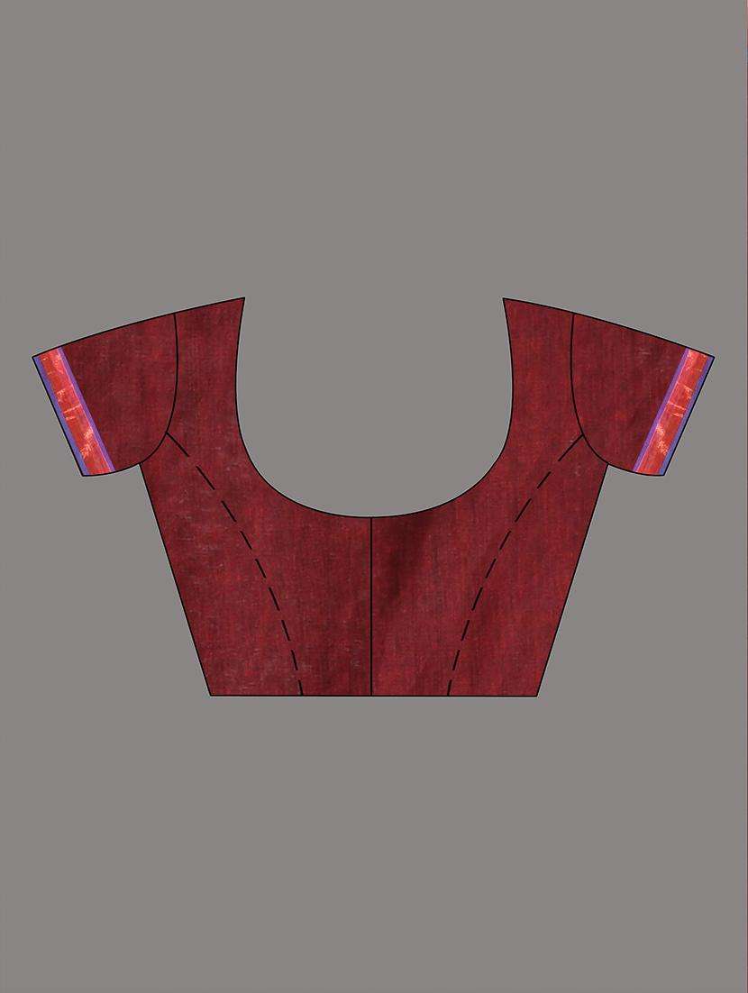 women self design handloom saree with blouse - 22042955 -  Standard Image - 3