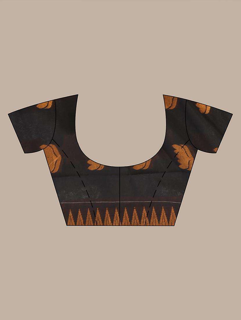 women self design bordered saree with blouse - 22042983 -  Standard Image - 3