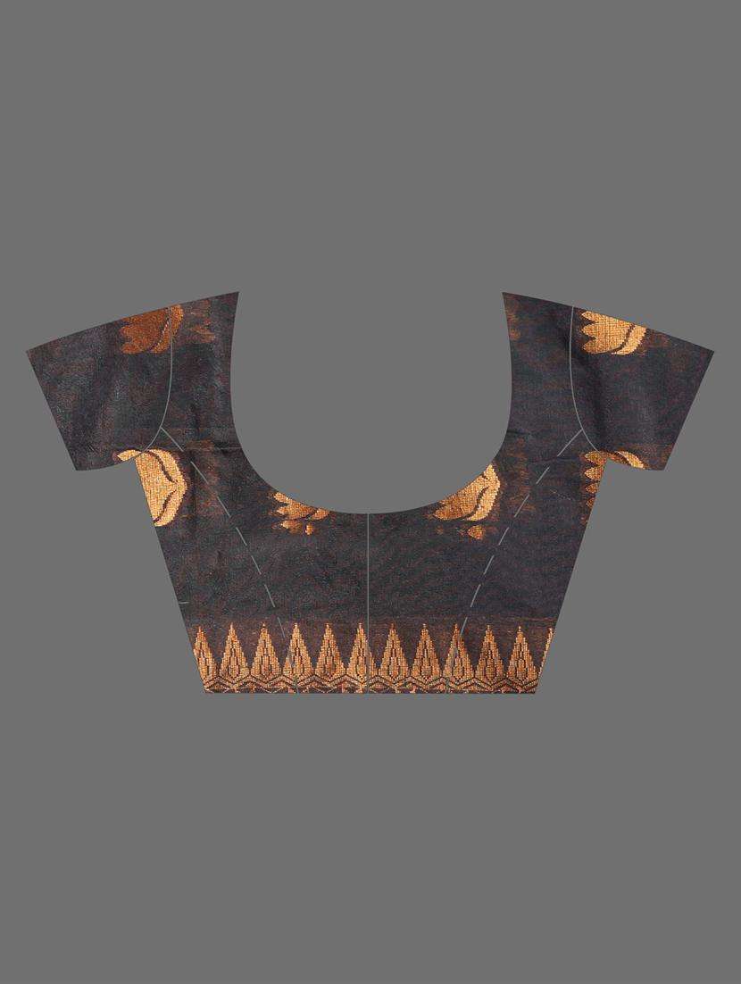 women self design bordered saree with blouse - 22042984 -  Standard Image - 3