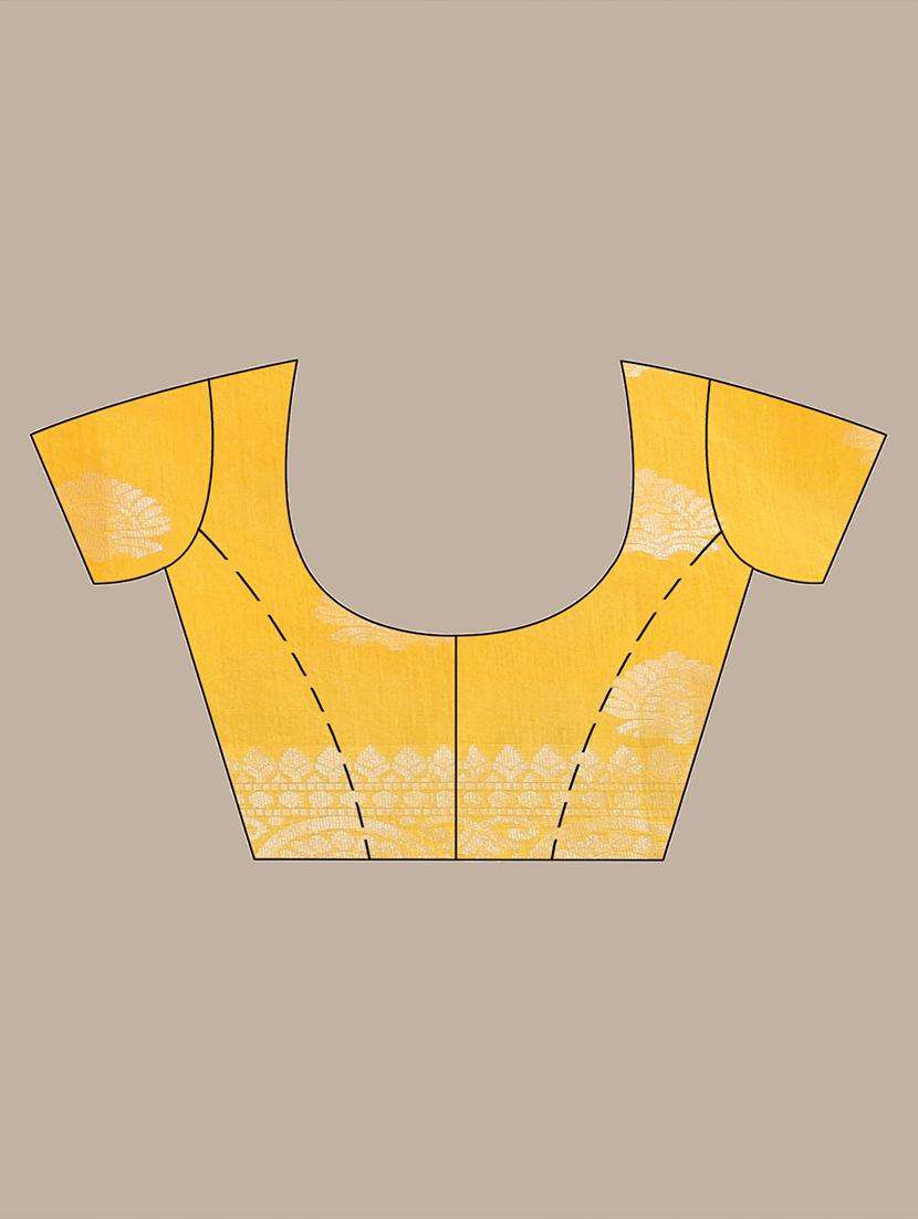 women self design handloom saree with blouse - 22042997 -  Standard Image - 3