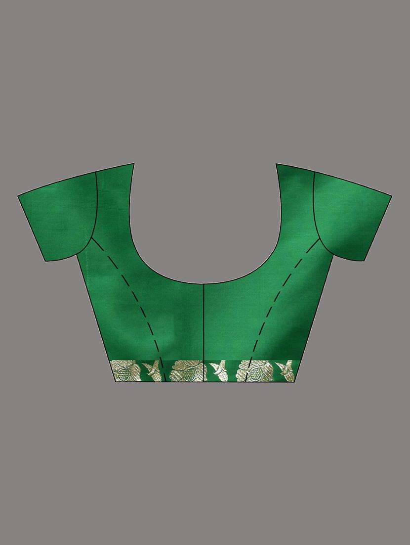 women self design banarasi saree with blouse - 22043046 -  Standard Image - 3