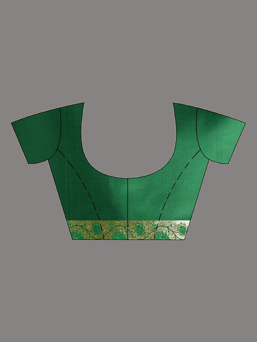 women self design banarasi saree with blouse - 22043047 - Standard Image - 3