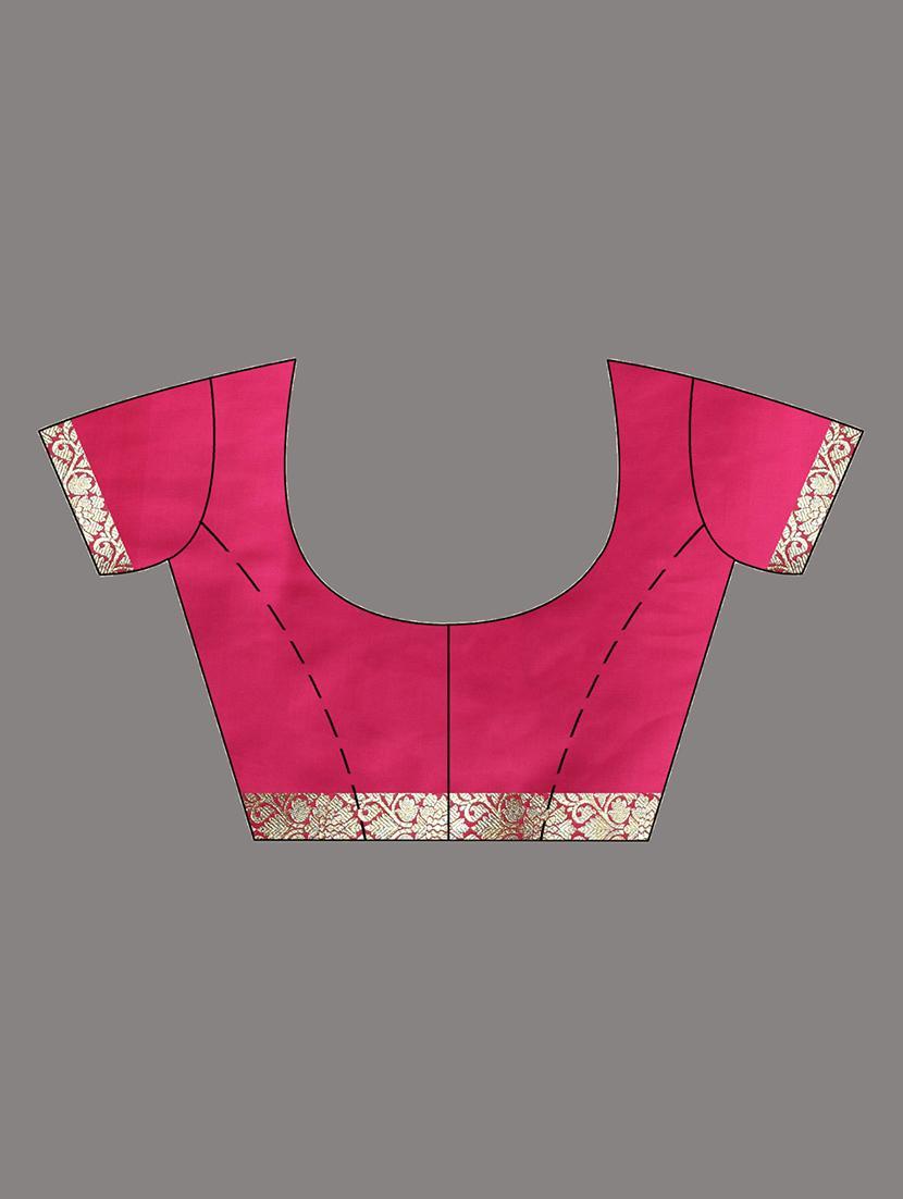 women self design banarasi saree with blouse - 22043050 - Standard Image - 3