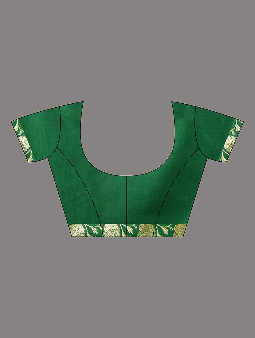 women self design banarasi saree with blouse - 22043069 - Standard Image - 3