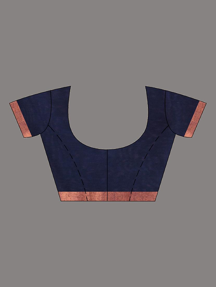 women self design handloom saree with blouse - 22043087 - Standard Image - 3