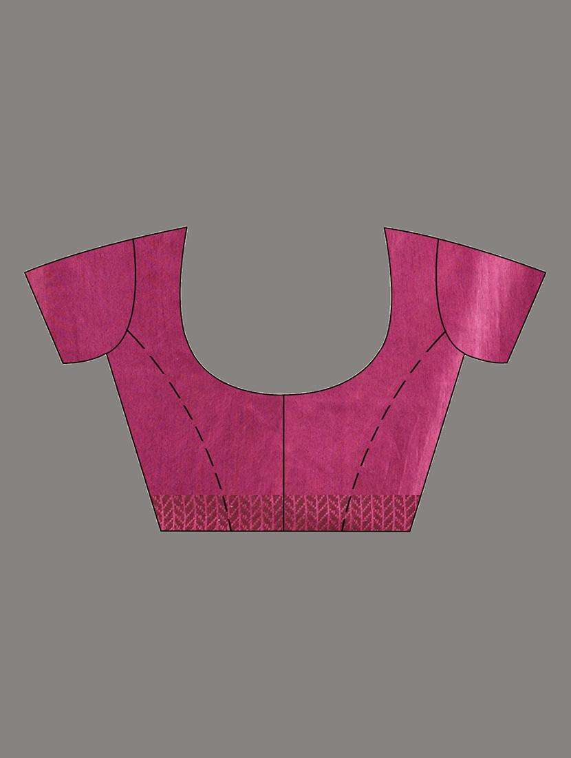 women printed bordered saree with blouse - 22043104 -  Standard Image - 3