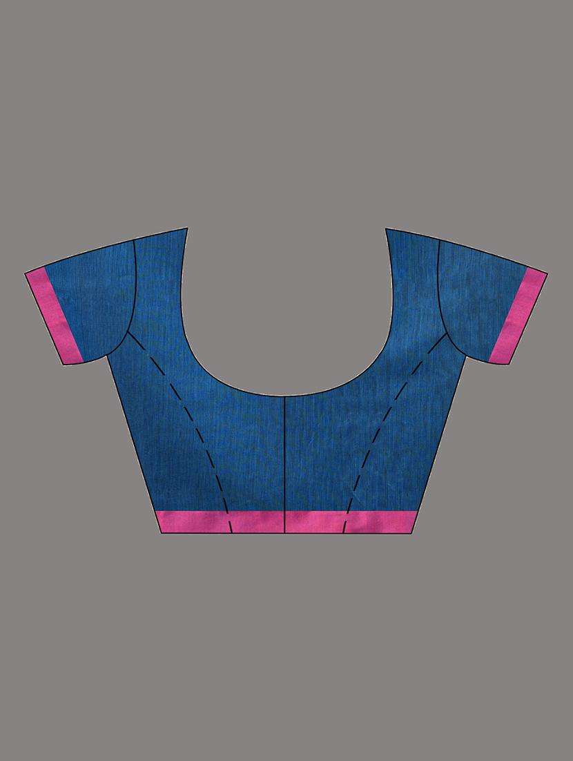 women self design handloom saree with blouse - 22043132 -  Standard Image - 3