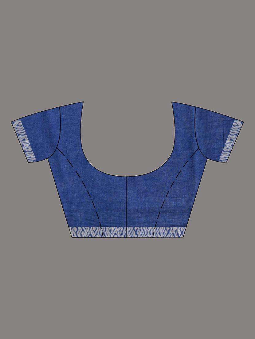 women self design handloom saree with blouse - 22043134 -  Standard Image - 3