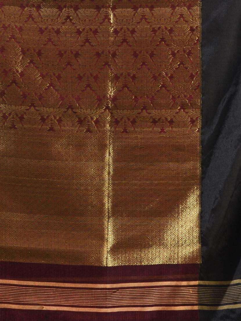 women self design handloom saree with blouse - 22043165 -  Standard Image - 3