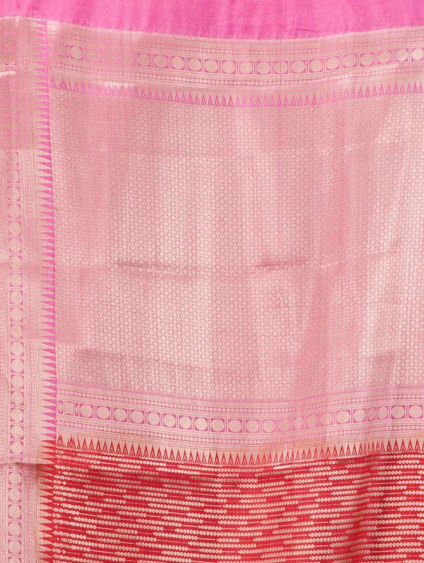 women self design bordered saree with blouse - 22043182 -  Standard Image - 3