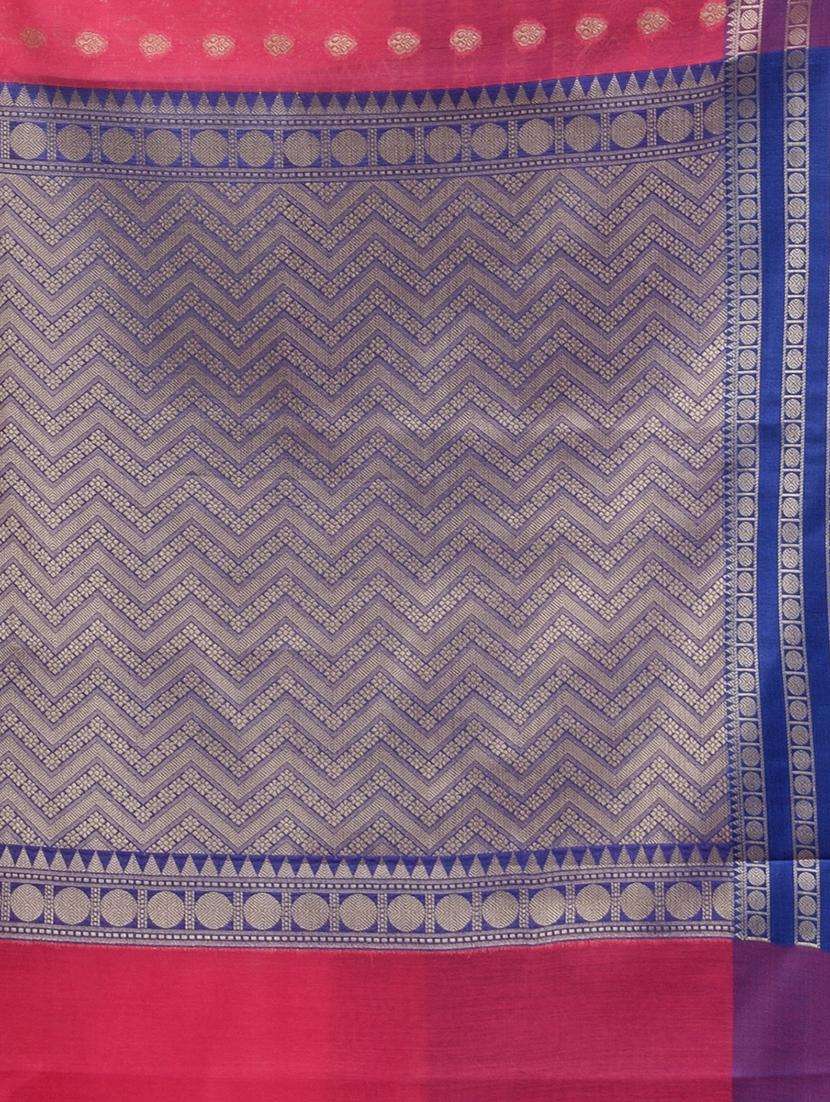 women self design bordered saree with blouse - 22043203 -  Standard Image - 3