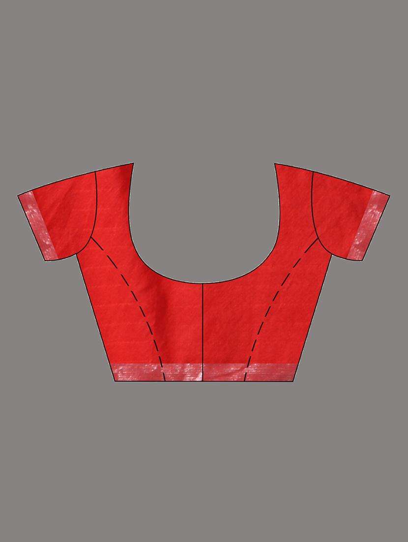 women self design handloom saree with blouse - 22043278 -  Standard Image - 3