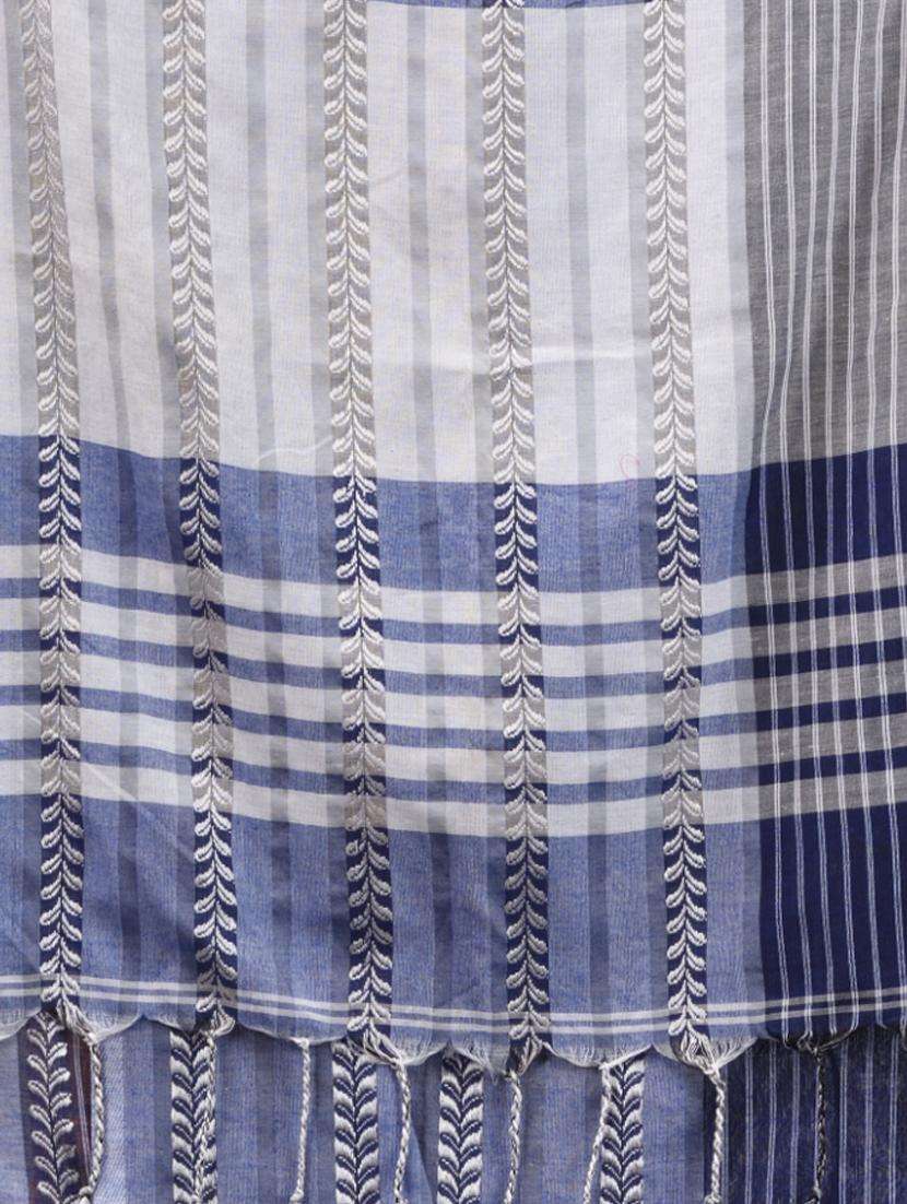 women self design handloom saree with blouse - 22043424 -  Standard Image - 3