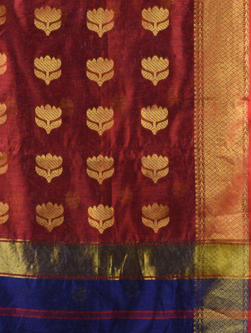 women self design southern silk saree with blouse - 22043431 -  Standard Image - 3