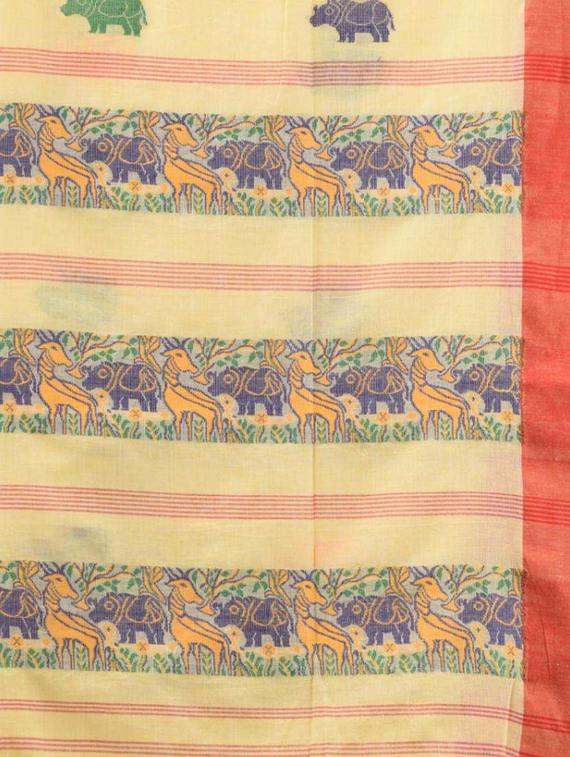 women self design handloom saree with blouse - 22043463 -  Standard Image - 3