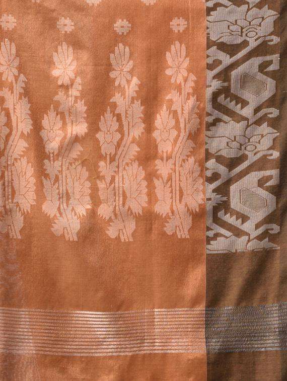 women self design handloom saree with blouse - 22043488 -  Standard Image - 3