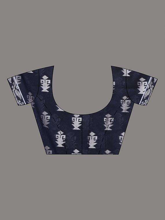 women self design handloom saree with blouse - 22043494 -  Standard Image - 3