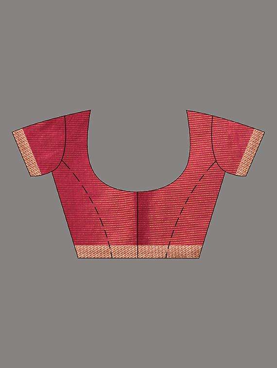 women self design handloom saree with blouse - 22043505 -  Standard Image - 3