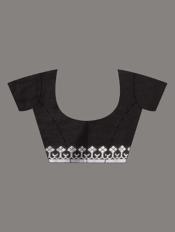 women self design handloom saree with blouse - 22043515 -  Standard Image - 3