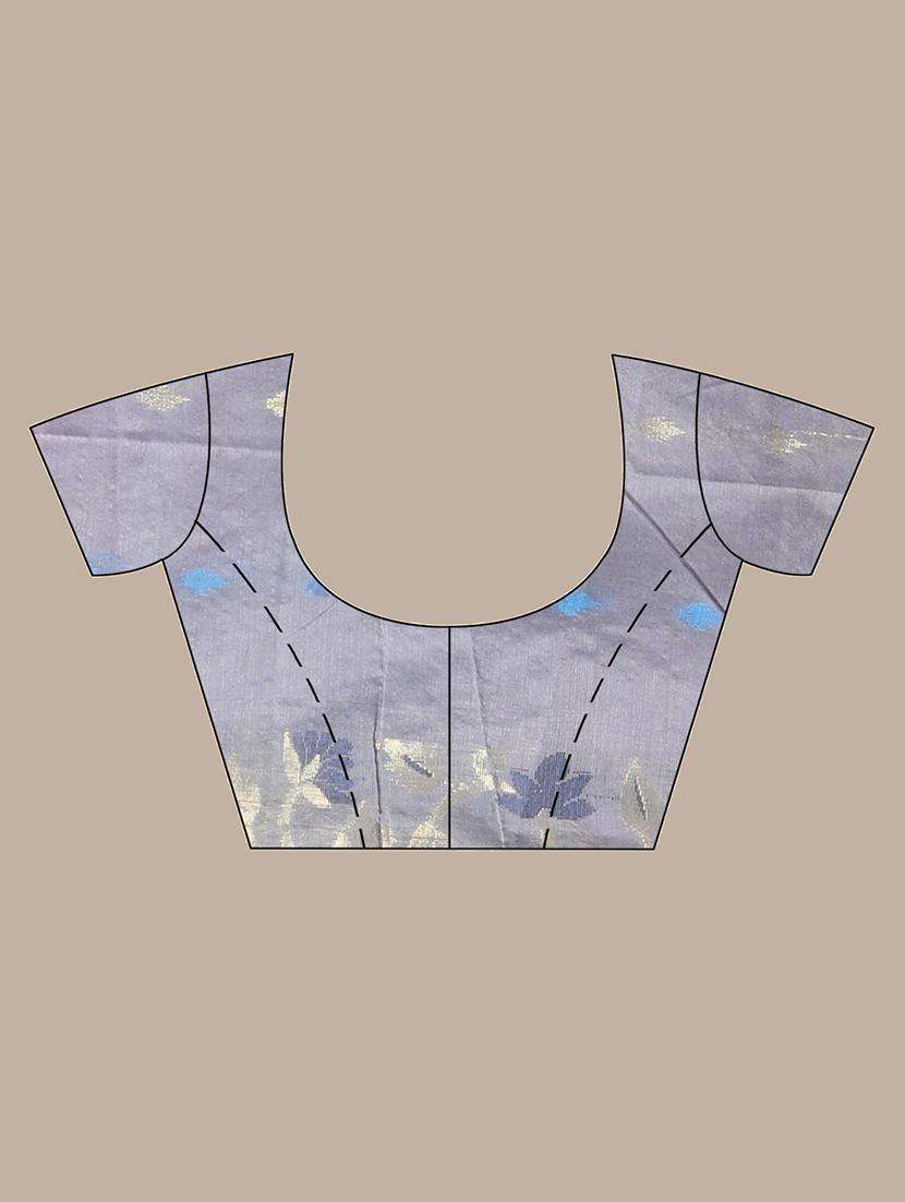 women self design handloom saree with blouse - 22043620 -  Standard Image - 3