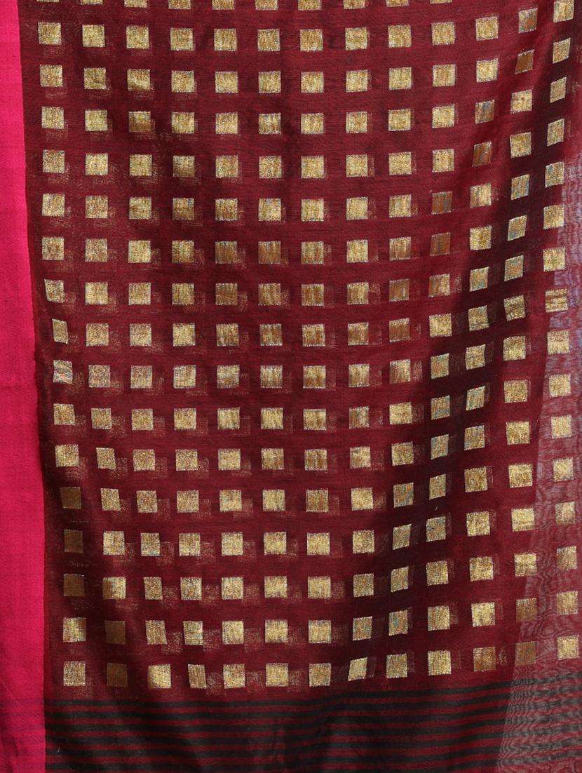 women self design handloom saree with blouse - 22043639 -  Standard Image - 3