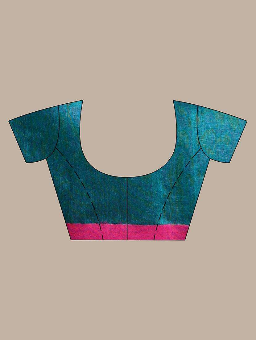 women self design handloom saree with blouse - 22043640 -  Standard Image - 3