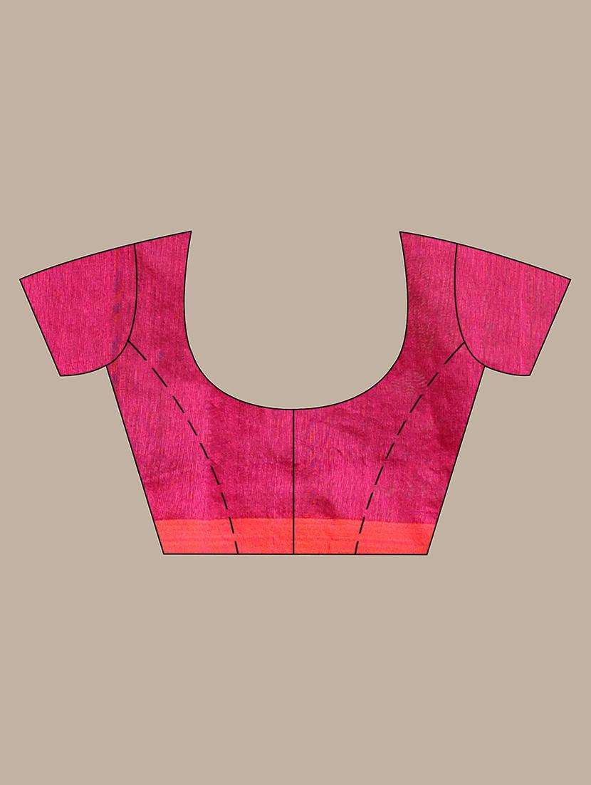 women self design handloom saree with blouse - 22043643 -  Standard Image - 3