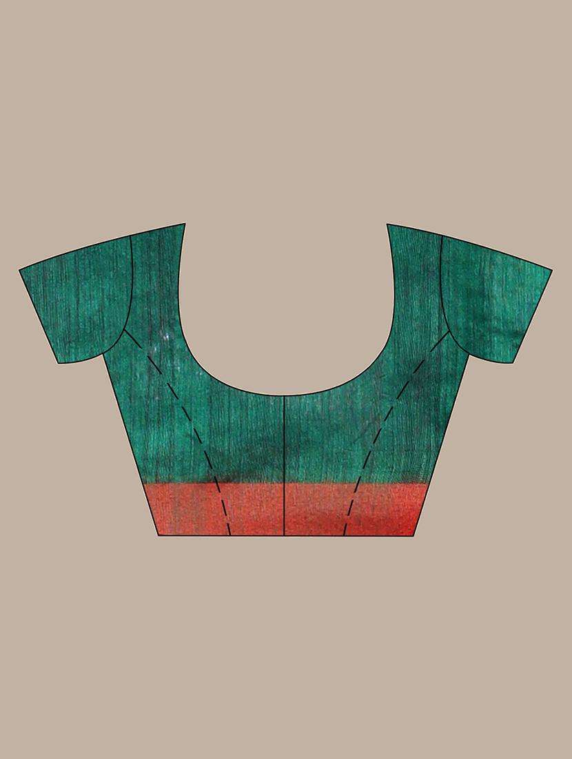 women self design handloom saree with blouse - 22043679 -  Standard Image - 3