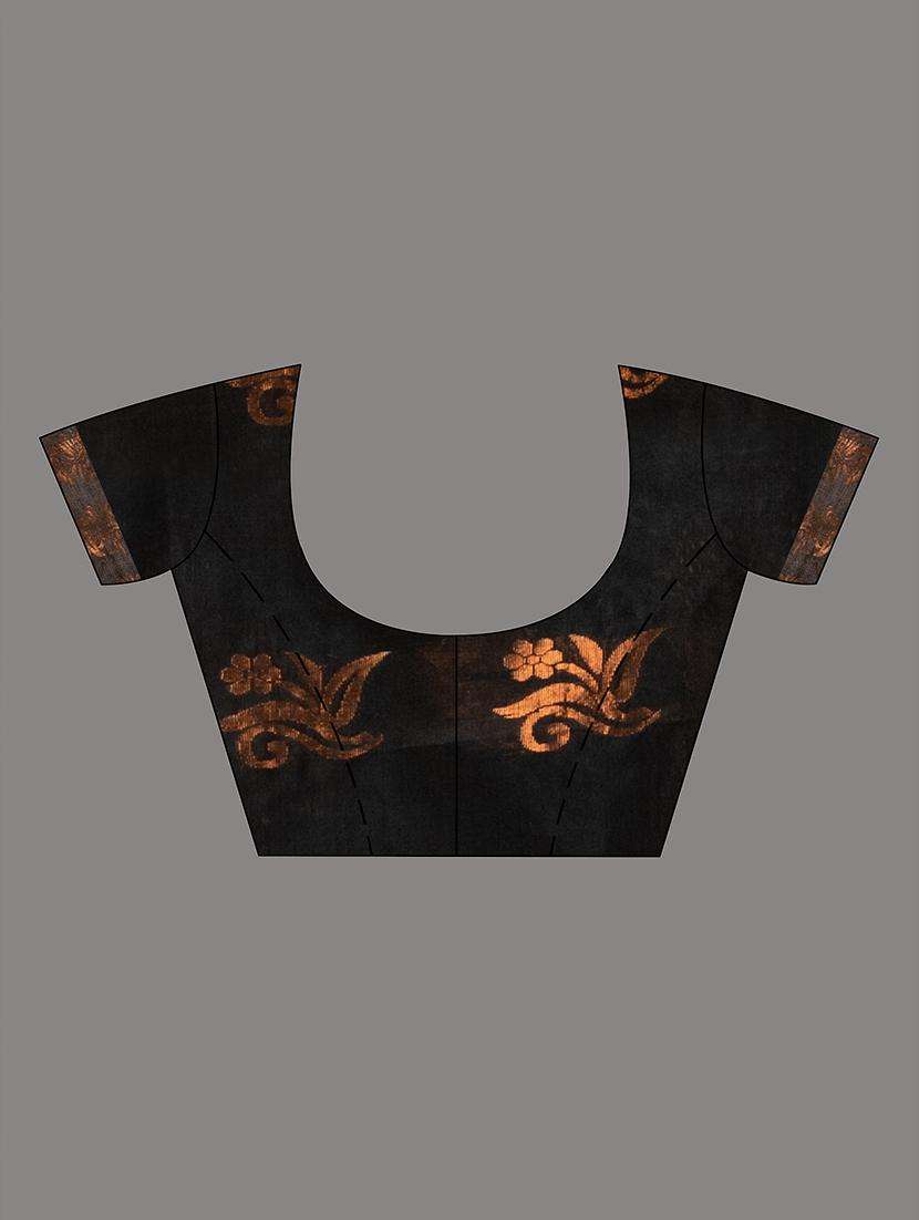 women self design handloom saree with blouse - 22043695 -  Standard Image - 3