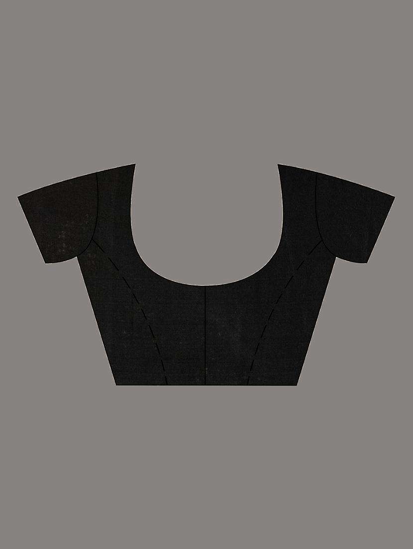 women striped handloom saree with blouse - 22043744 -  Standard Image - 3