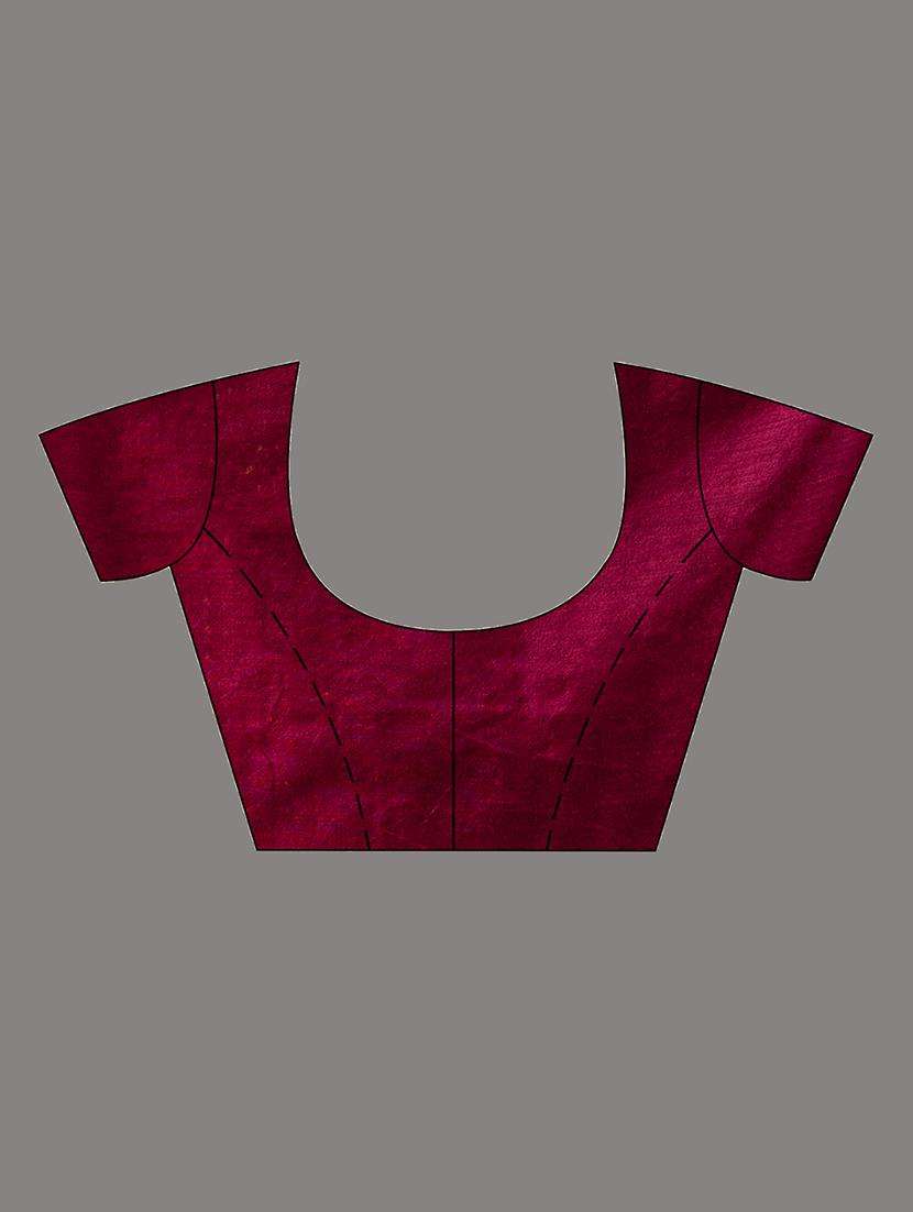 women striped handloom saree with blouse - 22043750 -  Standard Image - 3